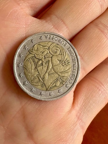 Moneta euro commemorativo - moneta,