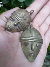 Coppia di Pendenti in bronzo arte africana