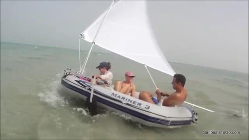 Barca vela gonfiabile - barca,
