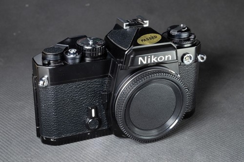 Nikon black testata - fe,