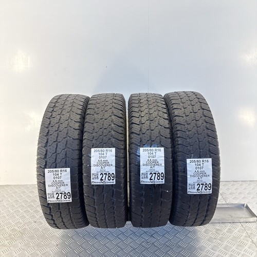 Gomme usate 205 r16 104t - 80,