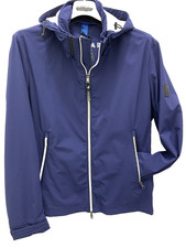 Giacca A Vento Uomo Navigare Con Cappuccio Amovibile Con Cerniera E Tasche 