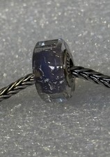  AUTENTICA PERLINA IN VETRO OHM SPUMANTE ARGENTO STERLING 925