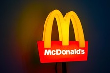 Lampada Insegna Luminosa USB C LED Light box McDonald's Palo 3d Printed Logo