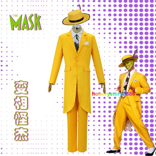 Maschera jim carrey costume - maschera,