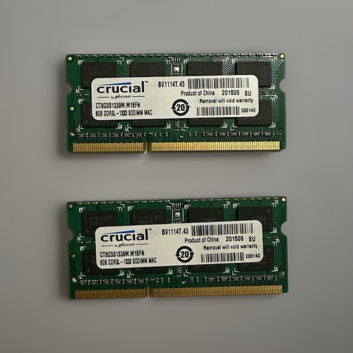 Kit ram crucial 16gb - kit, (2x8gb)