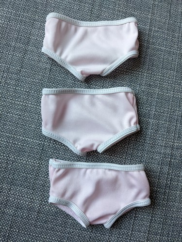 Set mutandine intimo rosa - set, 3