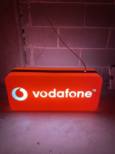 Vodafone insegna targa - insegna,