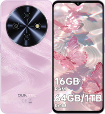 C5 Smartphone 2025-16GB+64GB/1TB Telefono Cellulare, 6.52" HD Cellulare, 5000Mah