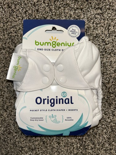 New white bumgenius - new, original