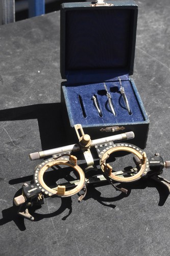 Set optometria vintage oculus - optometria,