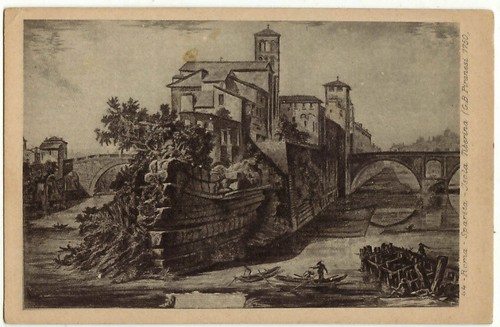 Roma sparita isola tiberina - sparita,