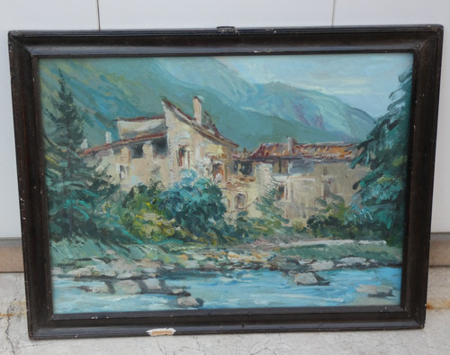 Mario spinetti quadro val - spinetti,