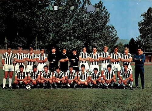 Cartolina calcio formazione