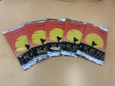 ken il guerriero - gioco di carte - LOTTO 5 PACCHETTI SERIE OCRA