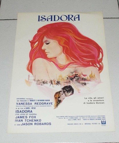 Locandina film isadora - locandina,