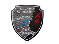 Italian Air Force Patch aeronautica TFA 4 Stormo Bulgarian Horse Eurofighter