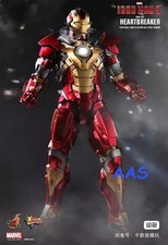 Hot Toys MMS212 Modellino Iron Man 3 Mark XVII 17 Heartbreaker 12 '' 1/6