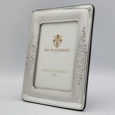925 Solid Silver Frame Bright