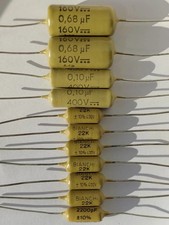 11x Condensatori senape