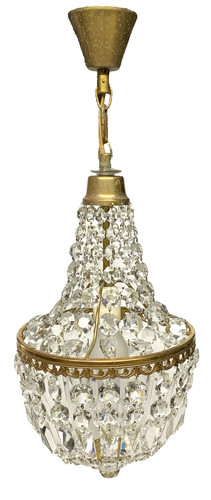 Antico lampadario mongolfiera - antico,