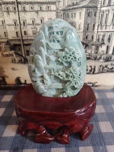 Giada onan piccola scultura - onan,