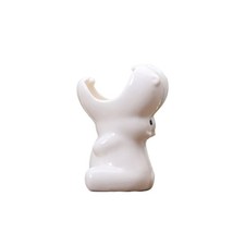  Semplice vaso da fiori per esterni in ceramica a forma di ippopotamo Bacino