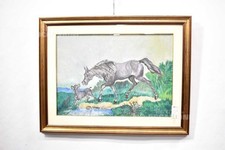 Quadro Dipinto Cavallo Al