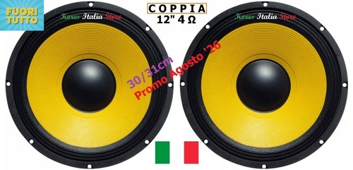 Coppia woofer 12 - coppia, 30
