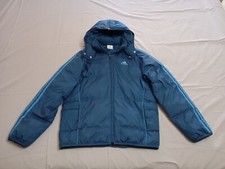 Adidas Blue Jacket Vintage Oversize "S" Piumino Giubbino Giacca 80 90 ORIGINALE