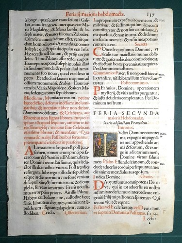 Messale cattolico giunta 1628 - messale,