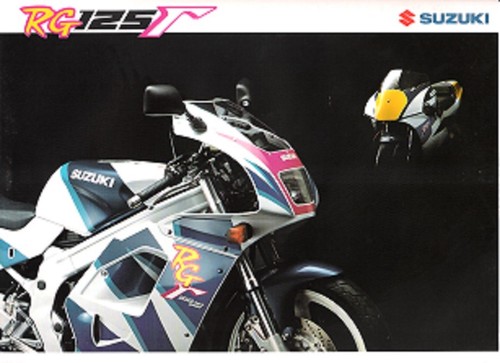 Suzuki rg125 brochure - suzuki,