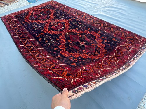 Tappeto tribale nomade - , vintage