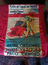 manifesto in stoffa Corrida