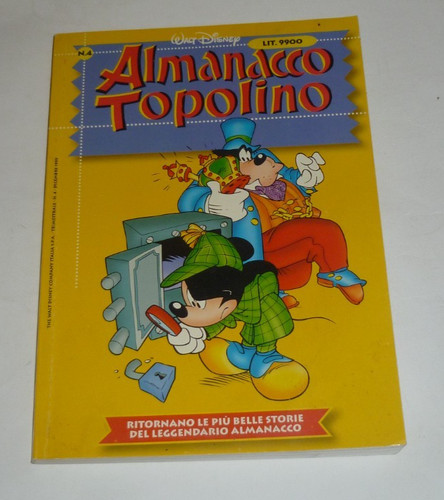 Almanacco topolino 4 - topolino,