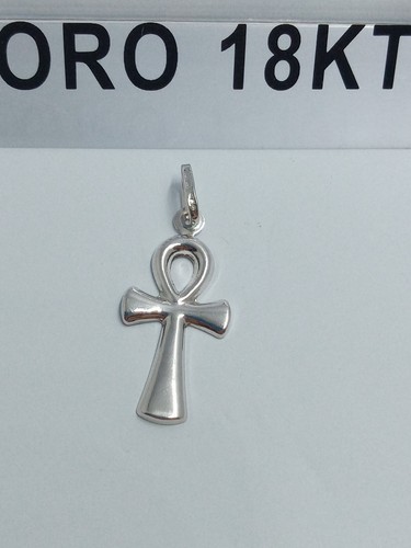 Croce oro bianco 750 - oro,