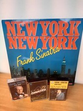 frank sinatra new york new york RARO LP 45/12" + cassette originali