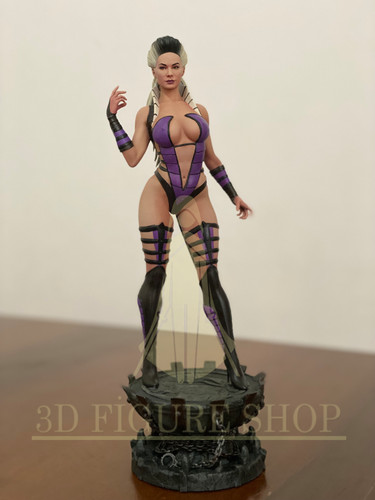 Sindel mortal kombat figura - sindel, 3d