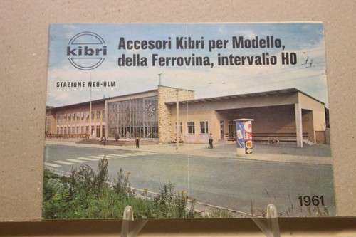 Catalogo kibri 1961 ferrovia - kibri,