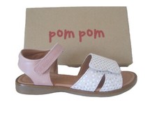 Sandali Pom Pom rosa pelle