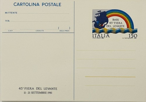 Italia 1981 cartolina postale - italia,