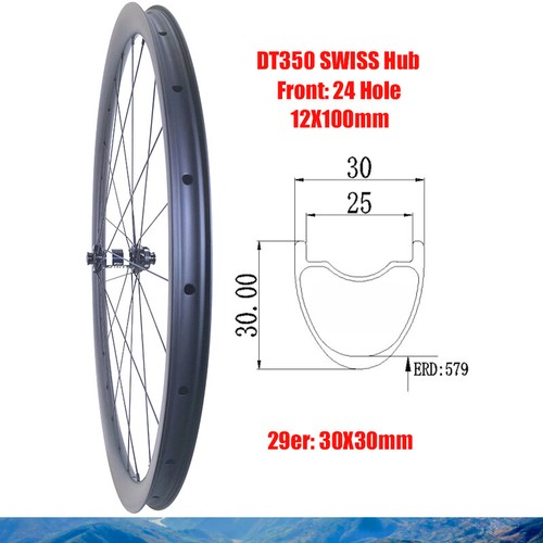 Set ruote anteriori 29er
