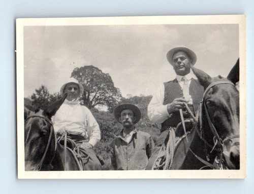 Vecchia foto epoca trio - vecchia, d'epoca