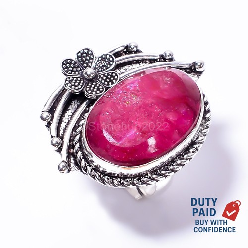 Sterling silver ruby promise - silver,