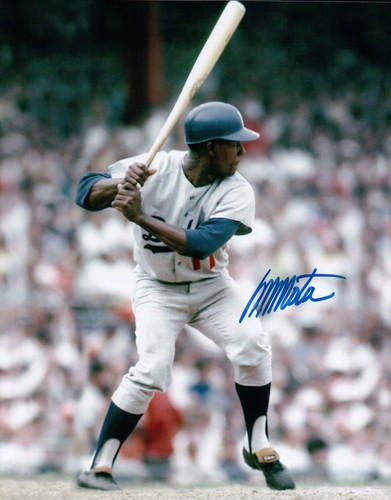 Manny mota signed - manny, photo