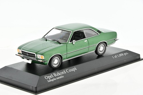 Opel rekord coupe green met - opel,