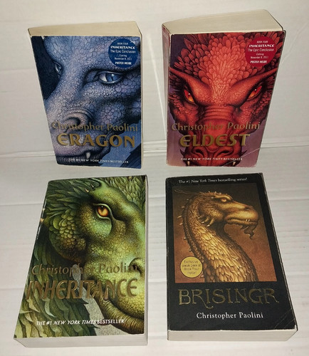 Lot eragon books - #1-4,