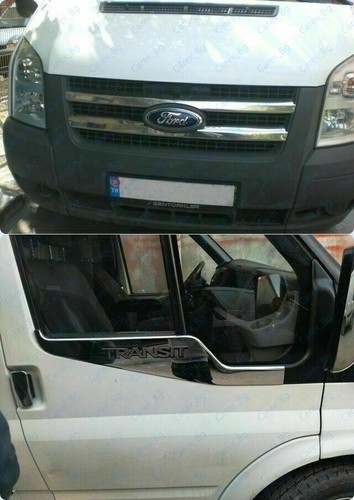 Griglia anteriore cromata ford - griglia,