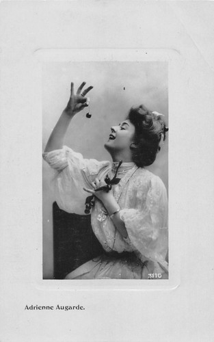 Postcard edwardian actress - -,