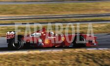 Foto vintage F1, Fiorano, Schumacher prova la Ferrari 399, stampa 25x18 cm